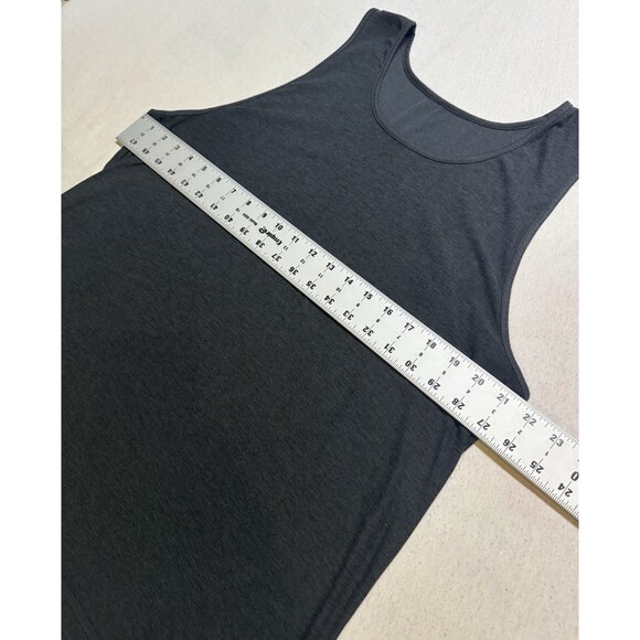 Vuori Men’s Tank Top Strato Tech Dark Grey Performance Gym Workout #V173 Size XL - Picture 4 of 5
